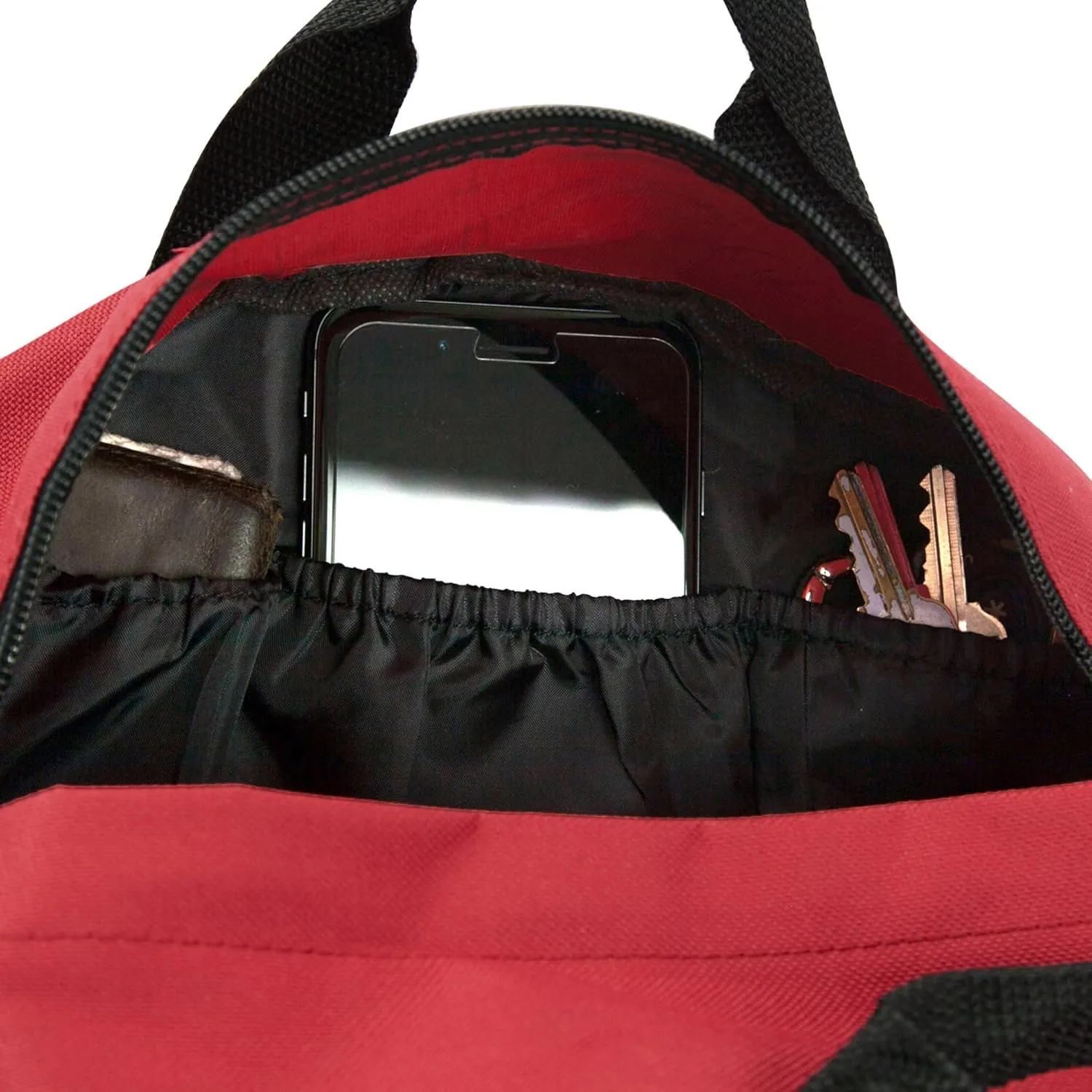 12" Mini Two Tone Duffle Bag