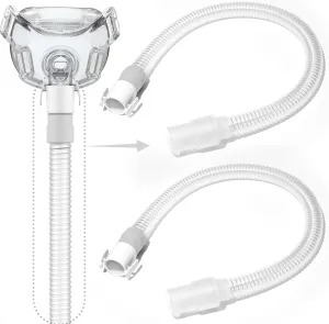 2 Packs Quick Release Tube Compatible with Amara View, Only Short Tube for AV, No Elbow, Improved Design and Upgraded Material,Great Value Supplies by Medihealer.