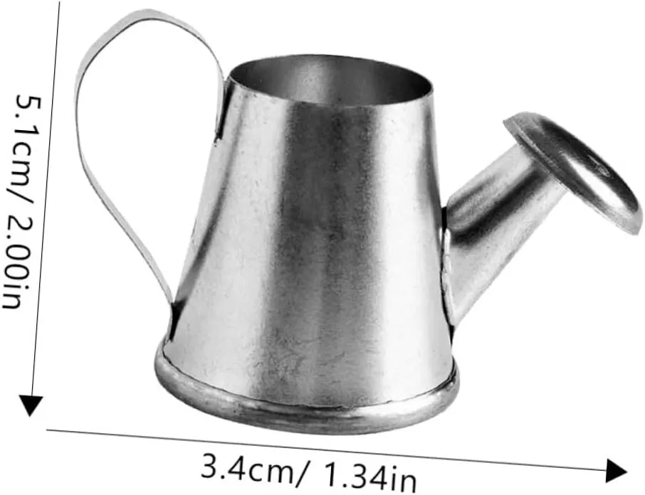 20pcs Cute Miniature Watering Can Handheld Pots for Use for Dollhouse Decor Landscaping Compact Design for Spaces