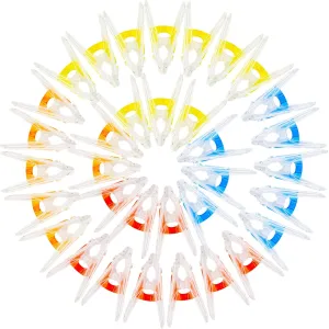 48 Pack Plastic Clothes Pins, Colorful Laundry Clothespins Heavy Duty Chip Clips Food Clips Bag Clips Drying Clothesline Pegs Small Colored Clothes Pins for Outdoor Clothes Photo Kitchen Food Crafts