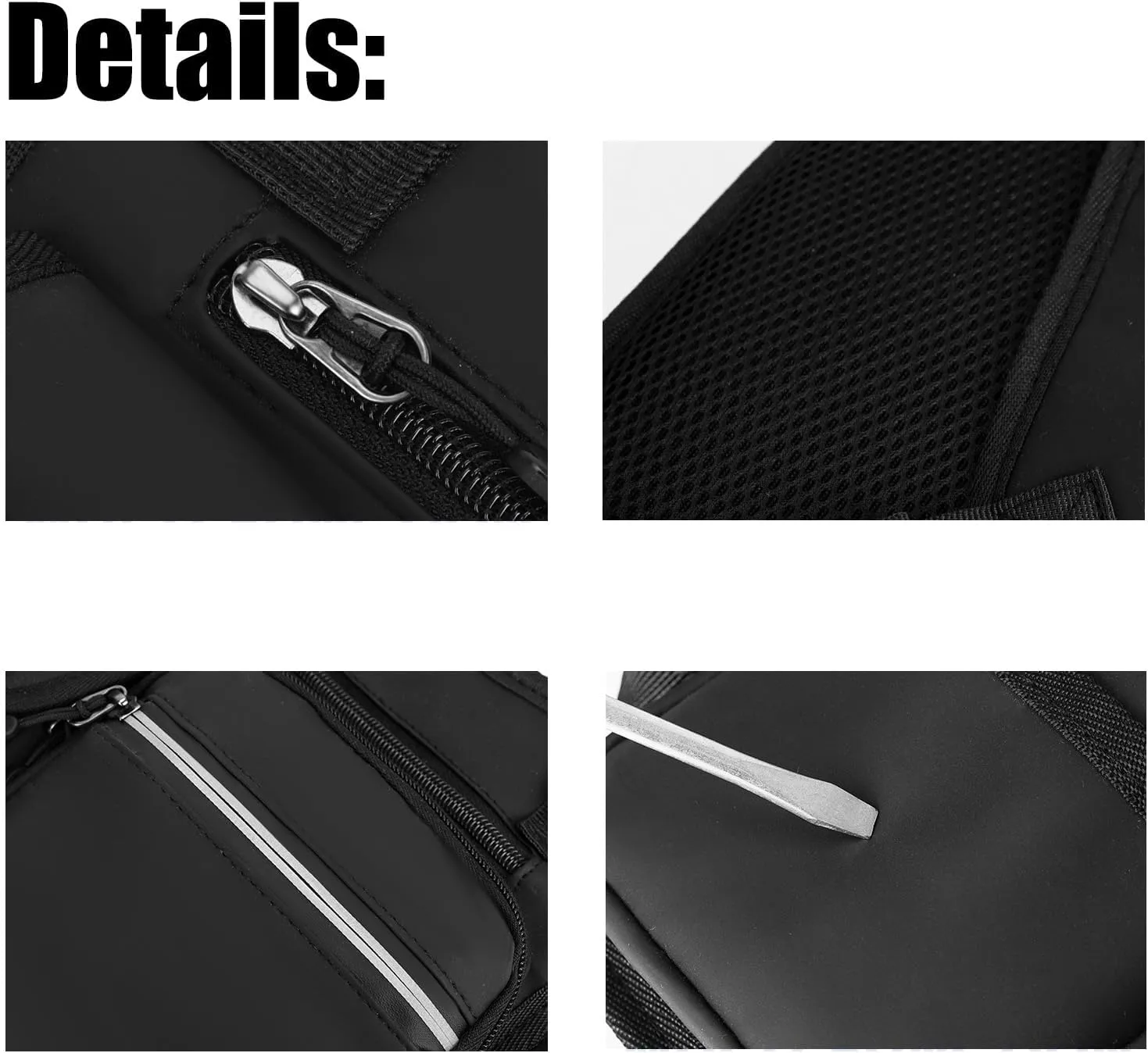 Adjustable Zipper Multi-Functional Tactical Chest Bag Chest Bag for Men for Hiking, Fitness, Outdoor (Gray)