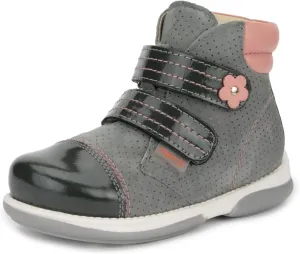 Alex Girls' Corrective Orthopedic High-Top Leather Boot Diagnostic Sole