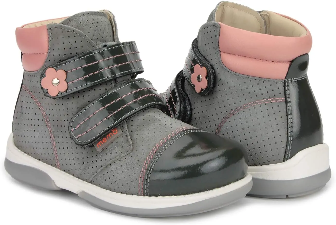 Alex Girls' Corrective Orthopedic High-Top Leather Boot Diagnostic Sole