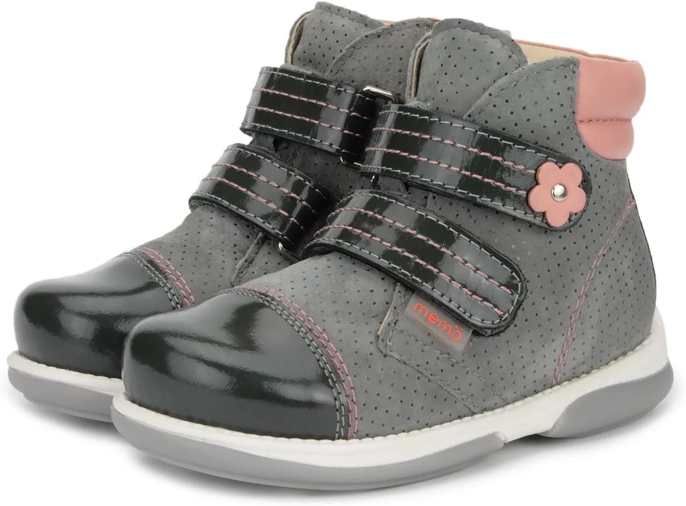 Alex Girls' Corrective Orthopedic High-Top Leather Boot Diagnostic Sole