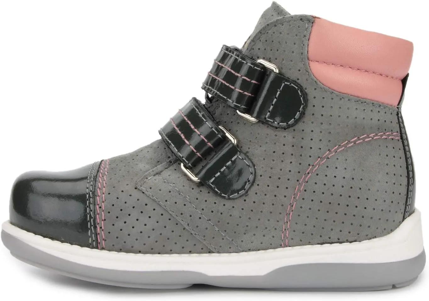 Alex Girls' Corrective Orthopedic High-Top Leather Boot Diagnostic Sole