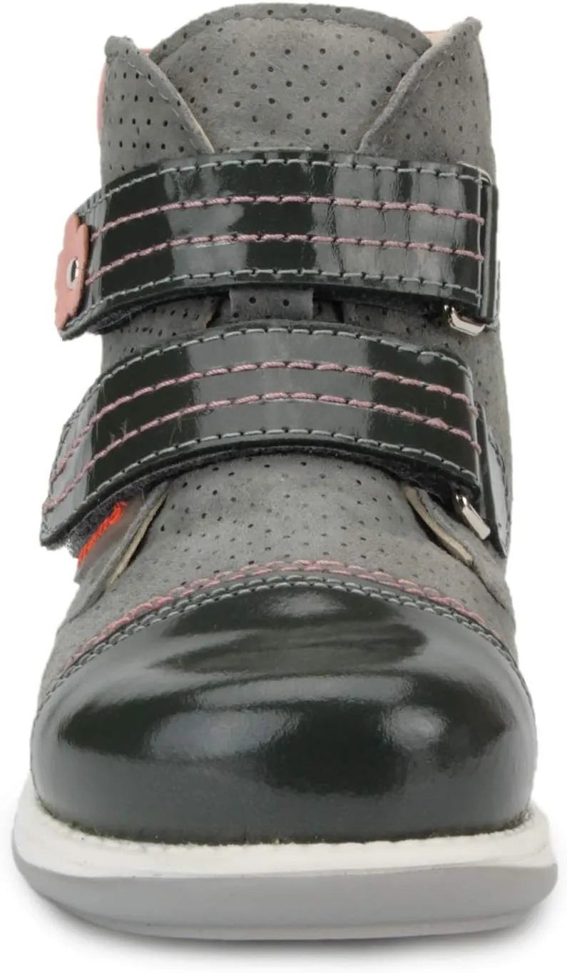 Alex Girls' Corrective Orthopedic High-Top Leather Boot Diagnostic Sole