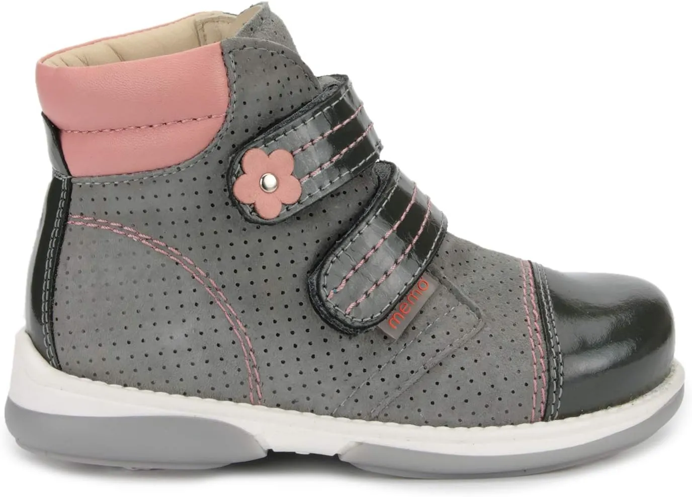 Alex Girls' Corrective Orthopedic High-Top Leather Boot Diagnostic Sole