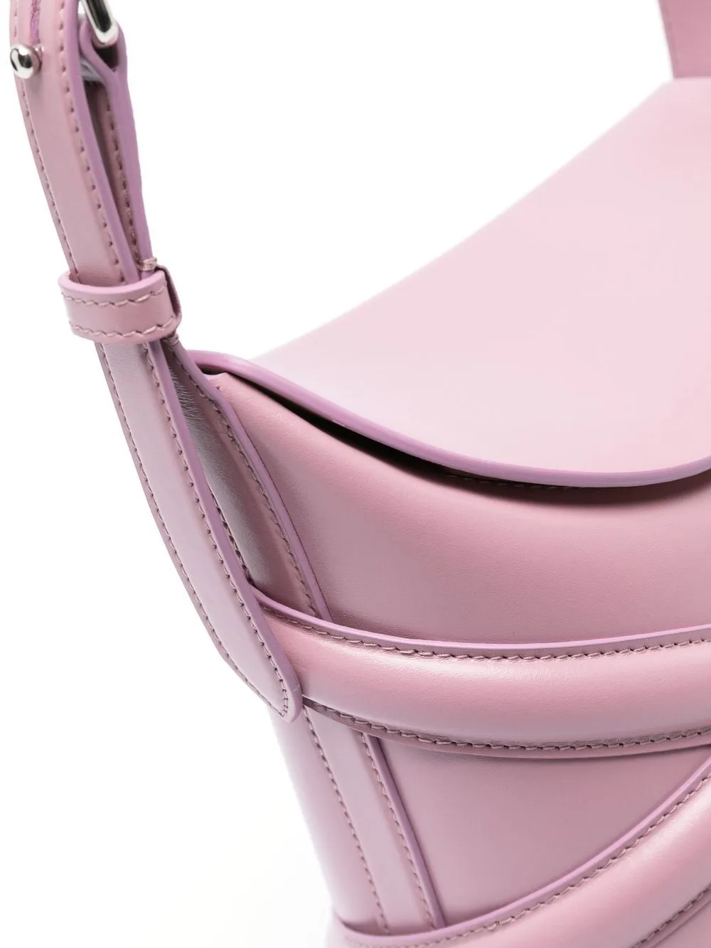 Alexander McQueen The Curve Bucket Bag