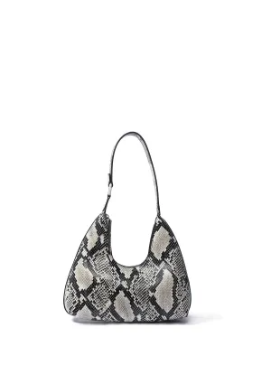Alexia Smooth Leather Bag, Snake by Bob Oré