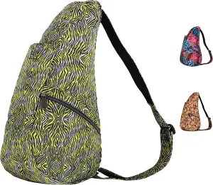 AmeriBag 17" Print Crossbody Sling Healthy Back Bag (Urban Zebra)