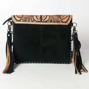 American Darling Conceal Carry Cross Body Bag Leather Fringe Purse Western Handbags Custom Order (ADBGD113), Orange