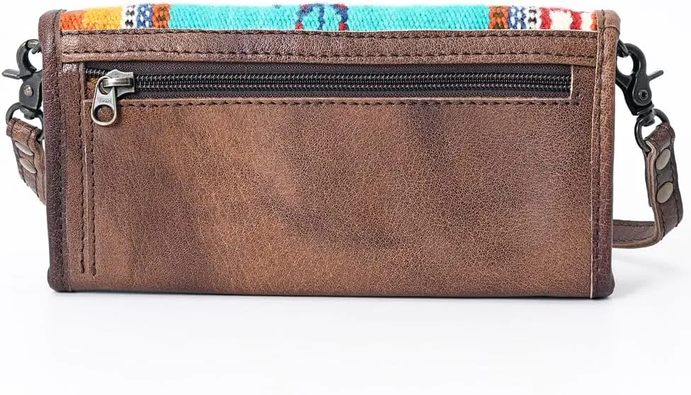 American Darling Hair On Genuine Leather Women Bag Western Handbag Purse