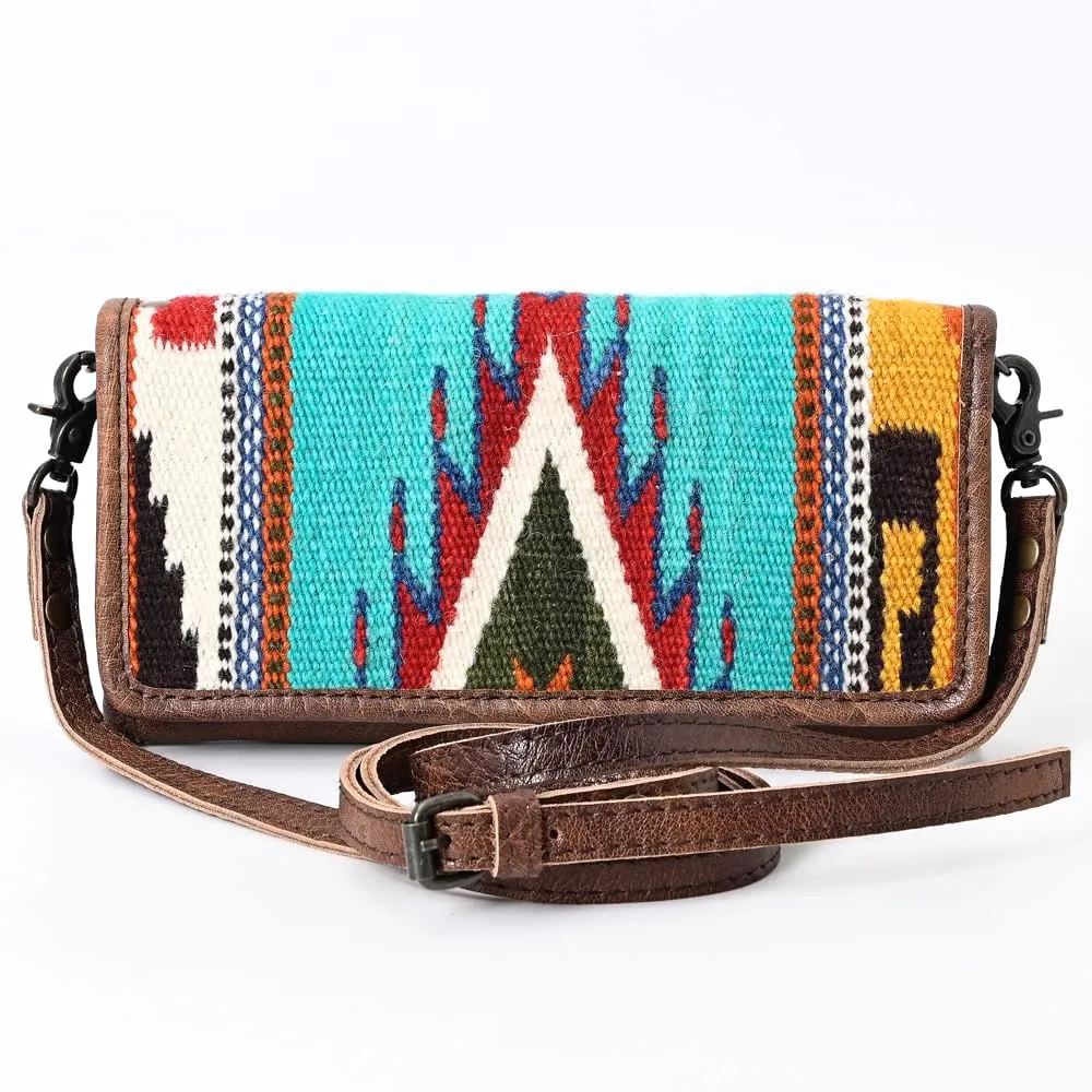 American Darling Hair On Genuine Leather Women Bag Western Handbag Purse