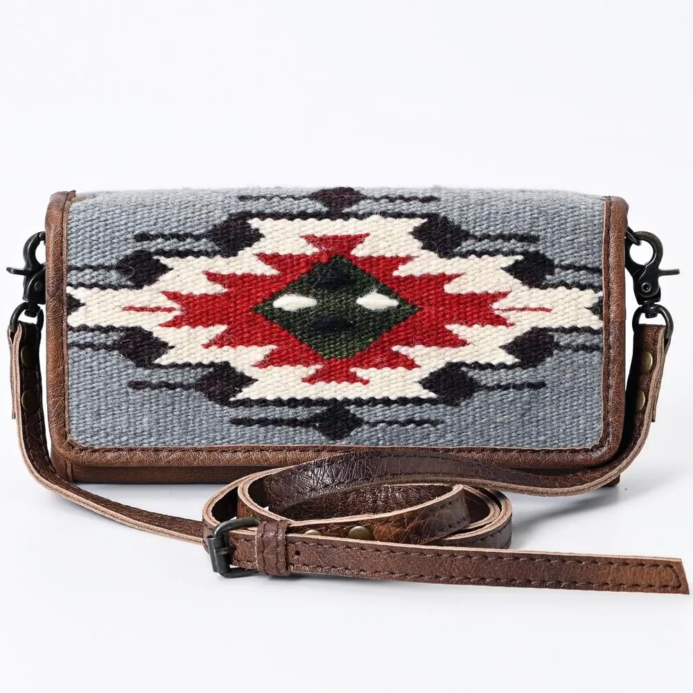 American Darling Hair On Genuine Leather Women Bag Western Handbag Purse