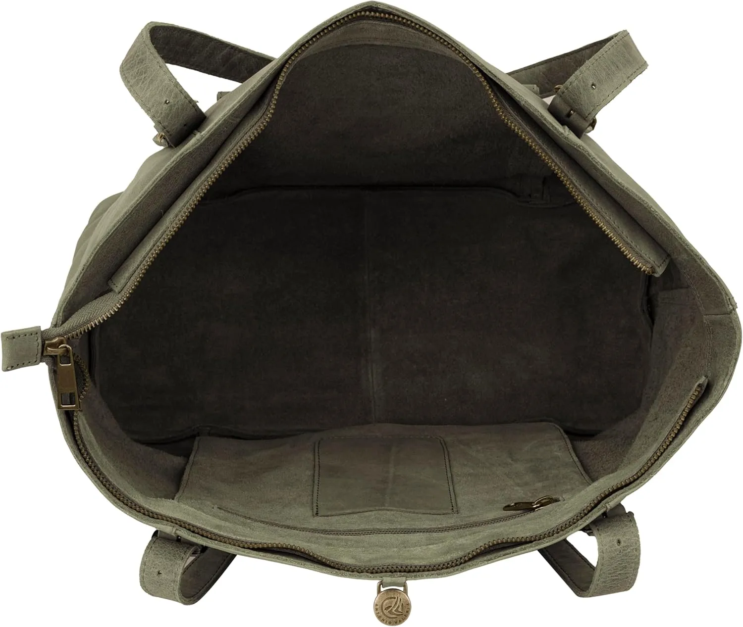 ANTONIO VALERIA Sage Leather Tote/Top Handle Shoulder Bag for Women