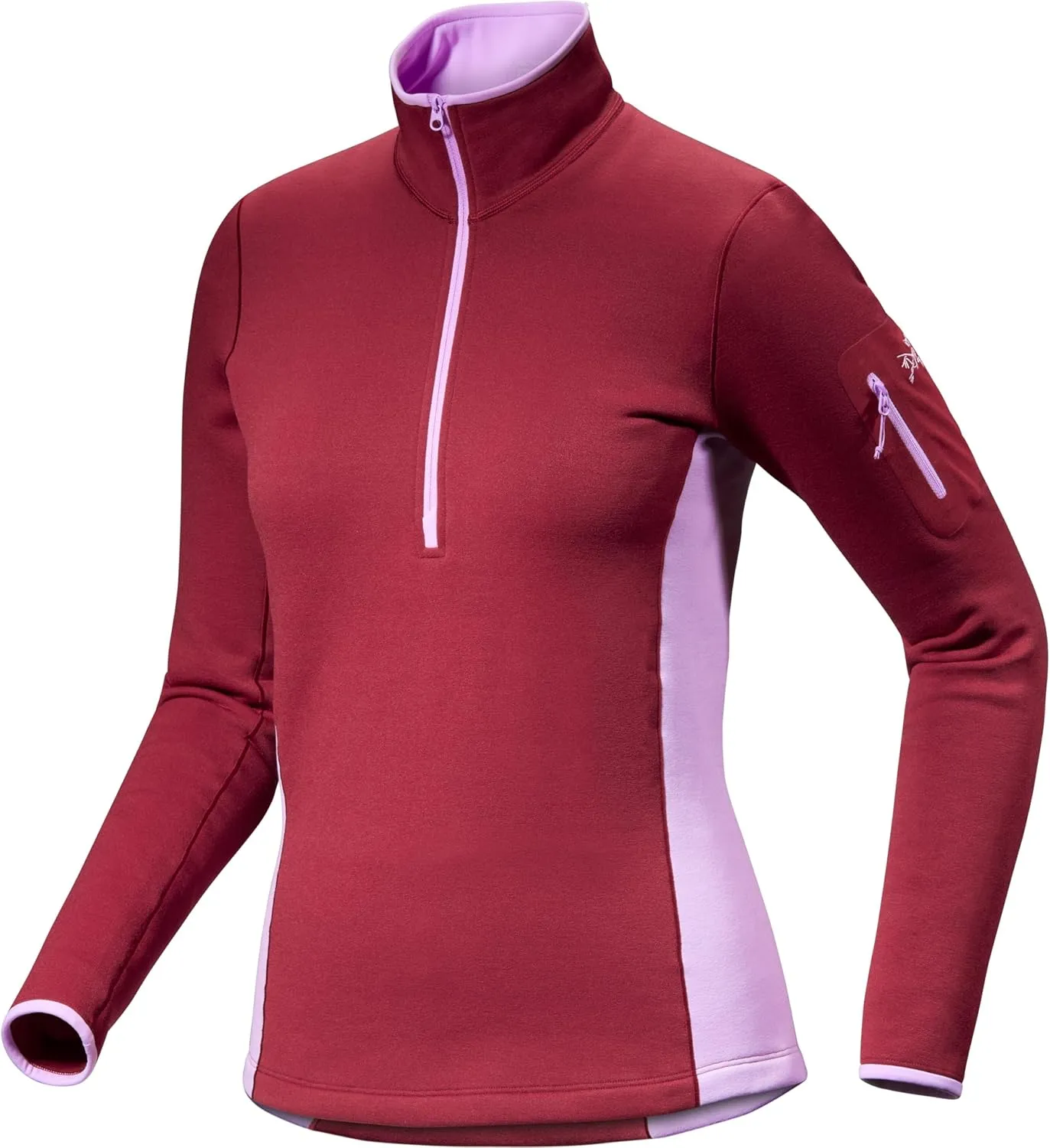Arc'teryx Rho Heavyweight Zip Neck Women's | Warm Polartec Stretch Fleece Base Layer