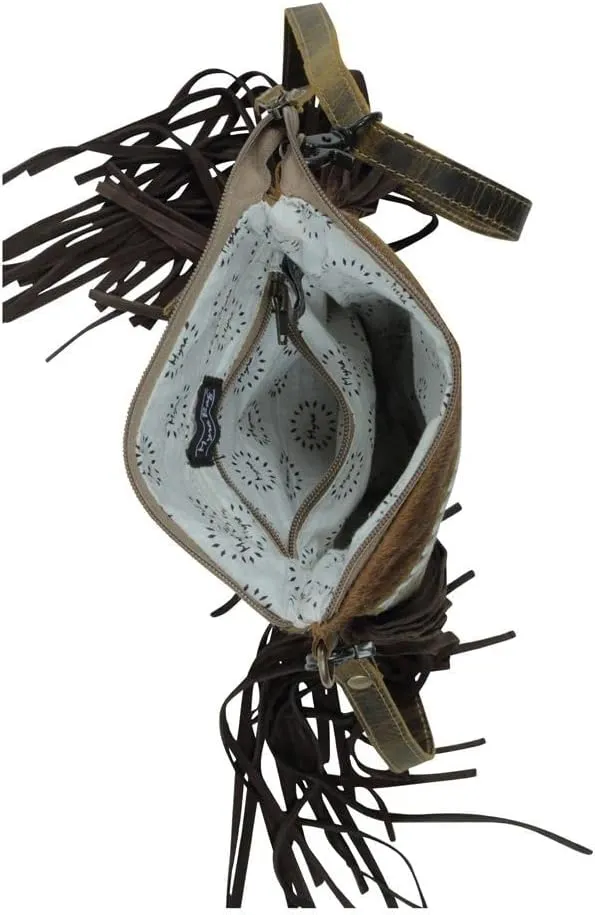 Auburn Sky Fringe Leather Bag