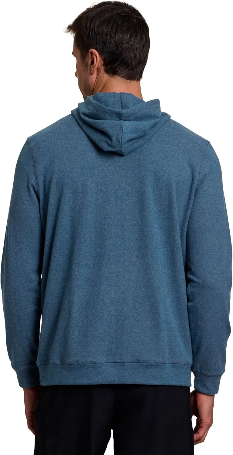 Avalanche Men's Hoodie, Lightweight Corduroy 1/4 Zip Sweatshirt for Men Partial Zip Long Sleeve Top for Hiking with Pocket