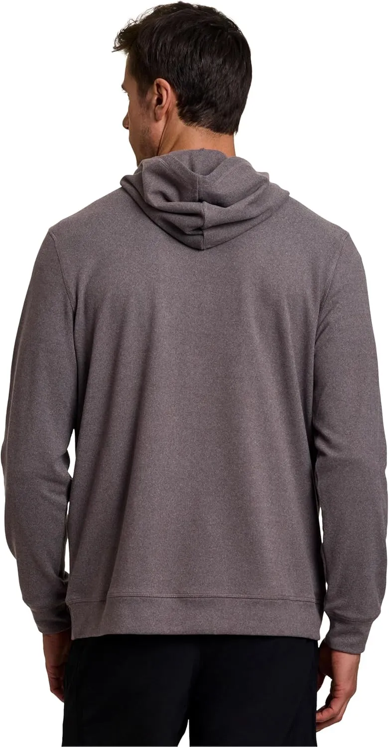 Avalanche Men's Hoodie, Lightweight Corduroy 1/4 Zip Sweatshirt for Men Partial Zip Long Sleeve Top for Hiking with Pocket