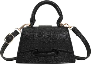 Ayliss Mini Crossbody Handbag Women's Purse Clutch Cute Mini Trendy Bag Top Handle PU Leather Shoulder Bag