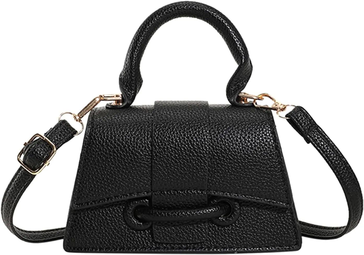 Ayliss Mini Crossbody Handbag Women's Purse Clutch Cute Mini Trendy Bag Top Handle PU Leather Shoulder Bag