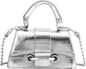 Ayliss Mini Crossbody Handbag Women's Purse Clutch Cute Mini Trendy Bag Top Handle PU Leather Shoulder Bag
