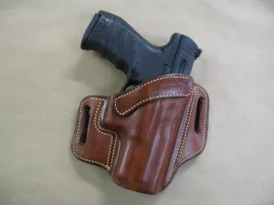 Azula Leather 2 Slot Molded Pancake Belt Holster for Walther PPQ M2 .45 OWB CCW TAN RH