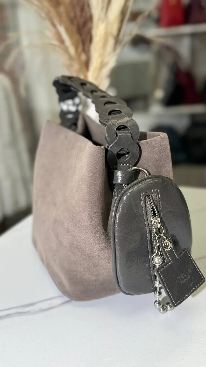 Bag “Suede Luxe” – The Perfect Fusion of Leather &amp; Suede