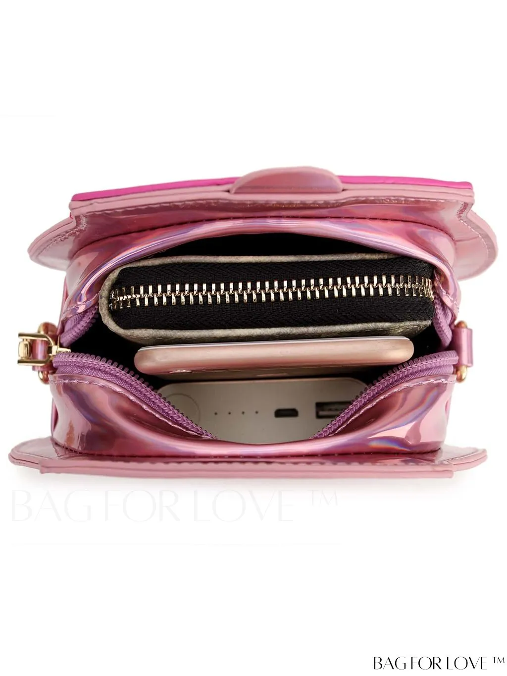BagForLove - Charming Chain Crossbody Bag: Candy Machine Design for Women and Girls