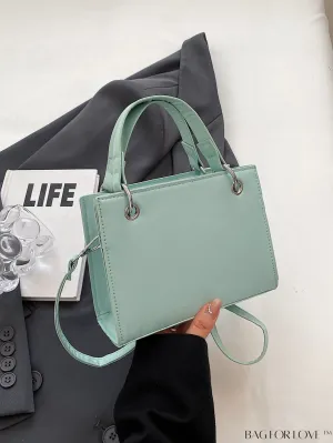 BagForLove - Chic and Minimalist Solid Color Handbag for Fashionable Women