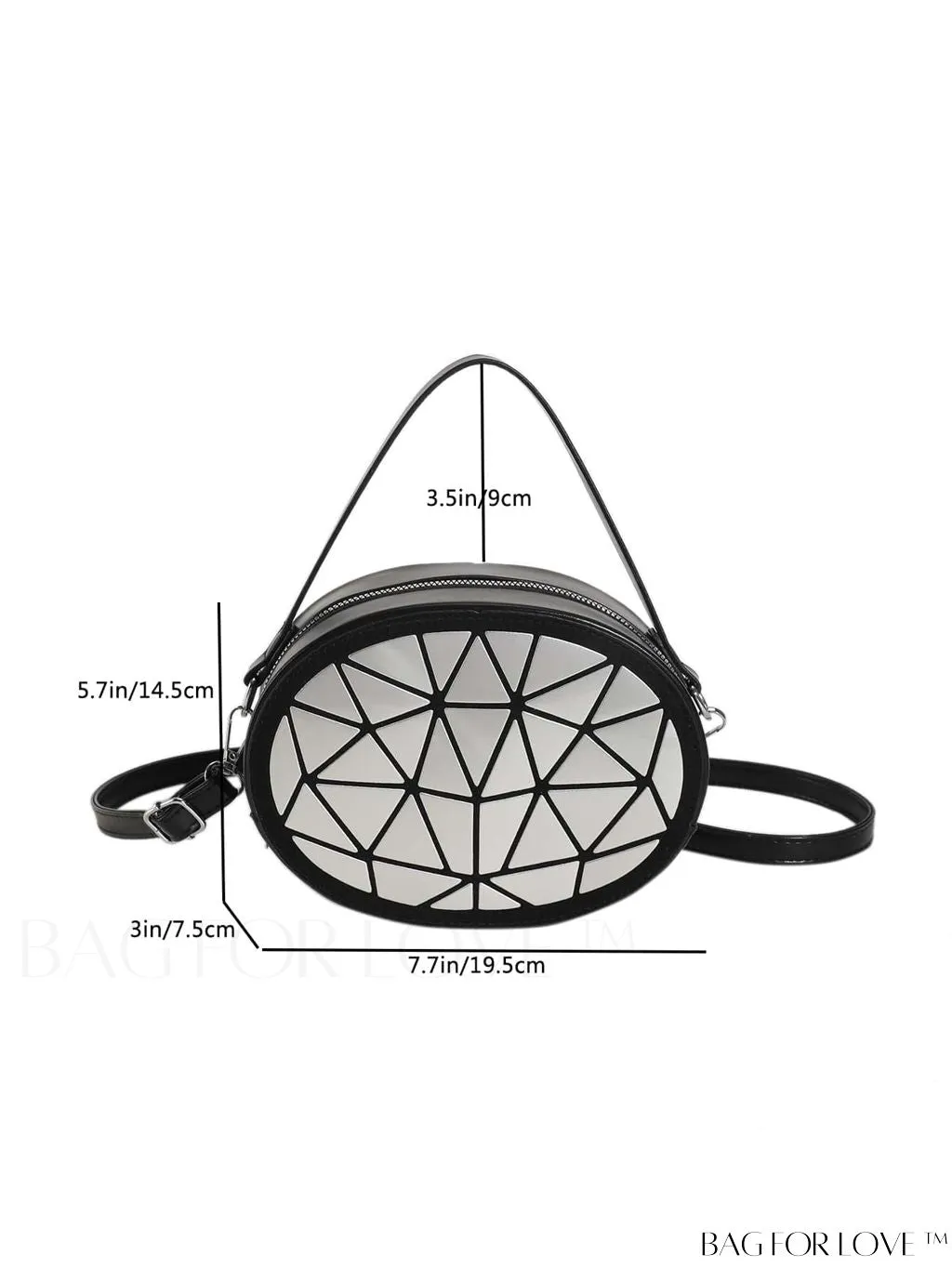 BagForLove - Chic Round Shape Mini Handbag - Versatile & Stylish for Any Occasion
