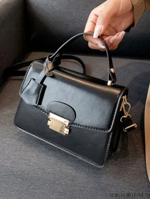 BagForLove - Classic New PU Leather Shoulder Bag - Elegant Designer Handbag for Womens Crossbody Fashion