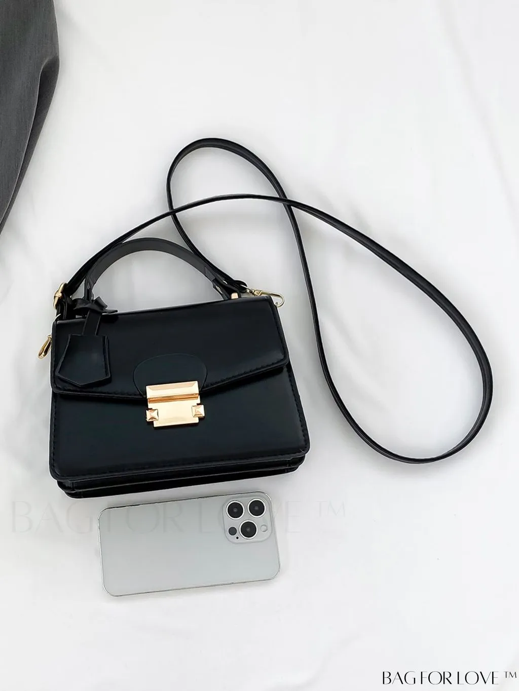 BagForLove - Classic New PU Leather Shoulder Bag - Elegant Designer Handbag for Womens Crossbody Fashion