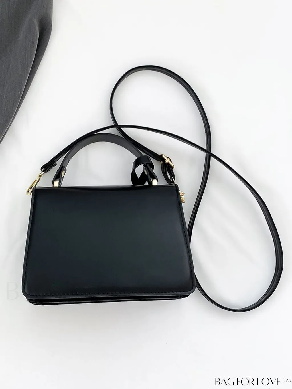 BagForLove - Classic New PU Leather Shoulder Bag - Elegant Designer Handbag for Womens Crossbody Fashion