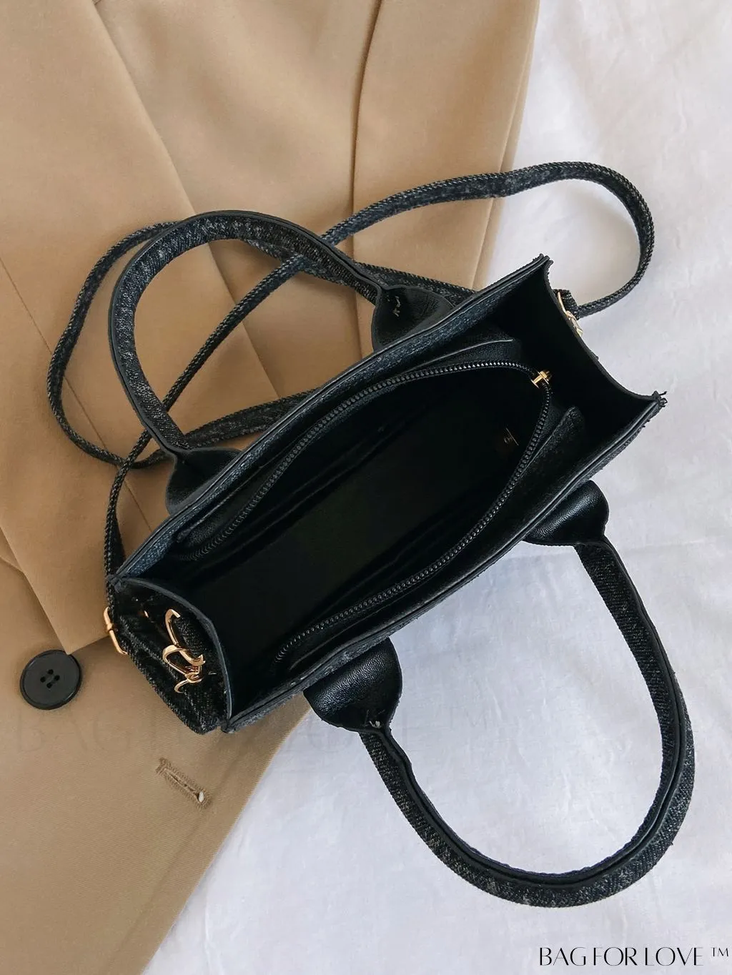 BagForLove - Compact and Trendy Square Bag for Fashionable On-the-Go Style