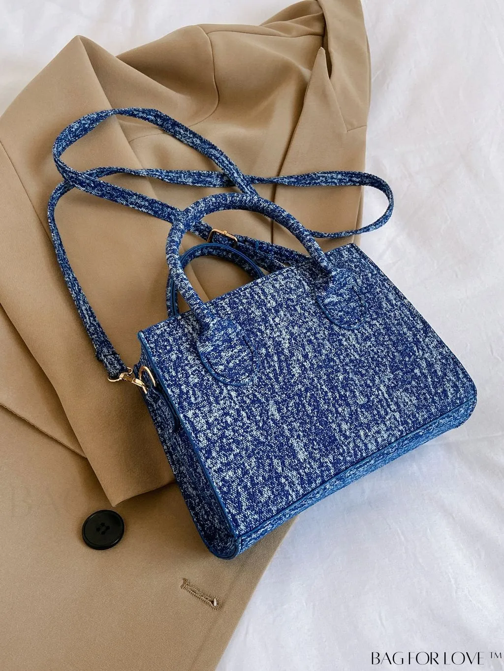 BagForLove - Compact and Trendy Square Bag for Fashionable On-the-Go Style