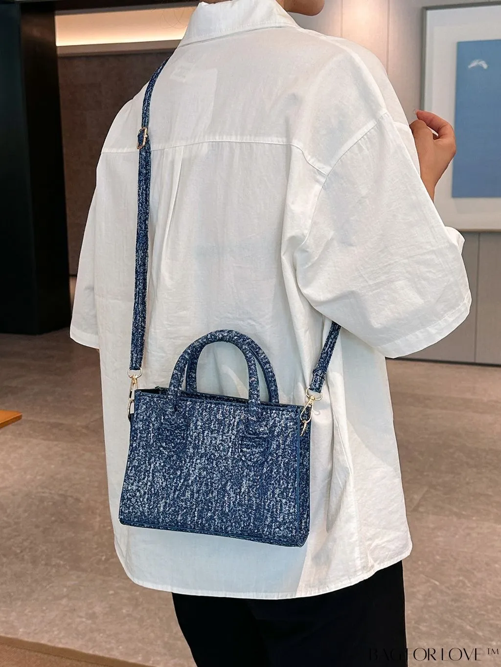 BagForLove - Compact and Trendy Square Bag for Fashionable On-the-Go Style