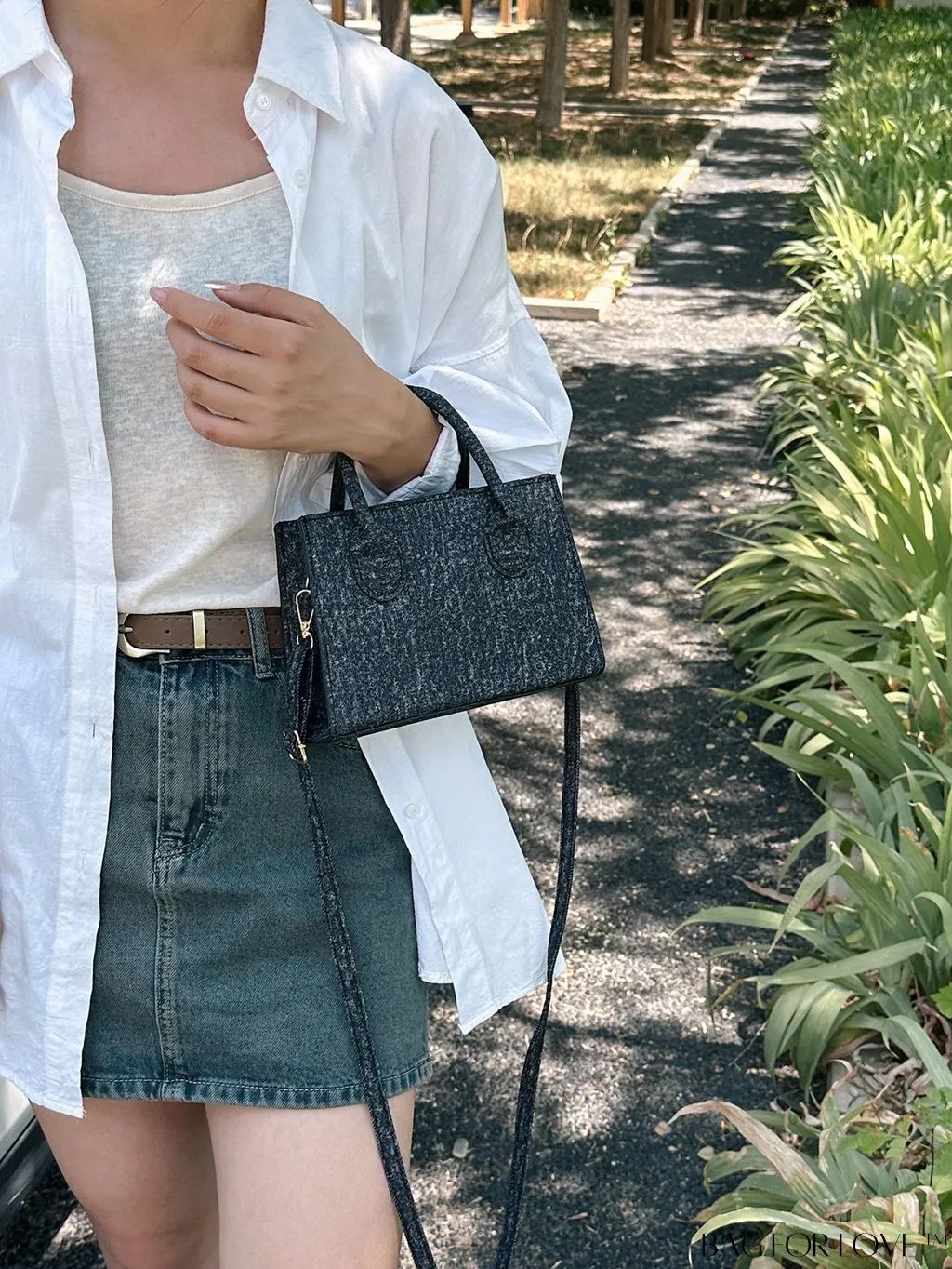 BagForLove - Compact and Trendy Square Bag for Fashionable On-the-Go Style