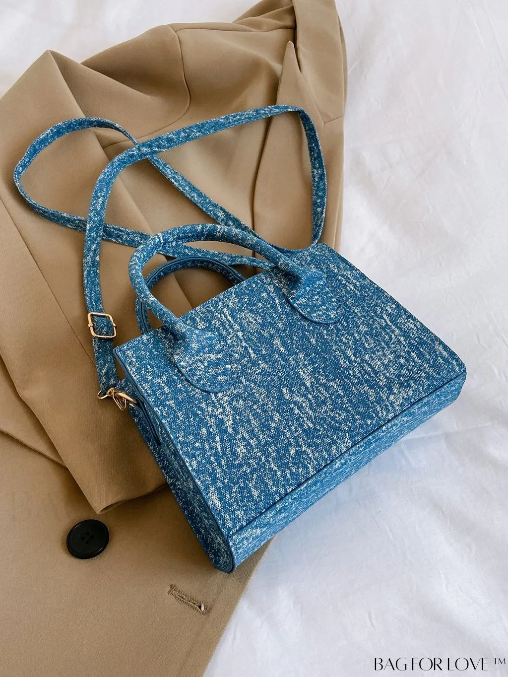 BagForLove - Compact and Trendy Square Bag for Fashionable On-the-Go Style