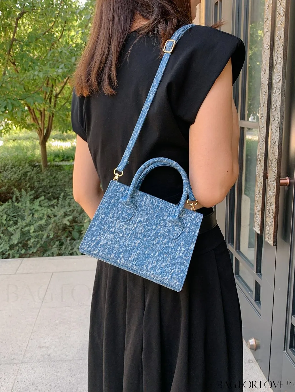 BagForLove - Compact and Trendy Square Bag for Fashionable On-the-Go Style