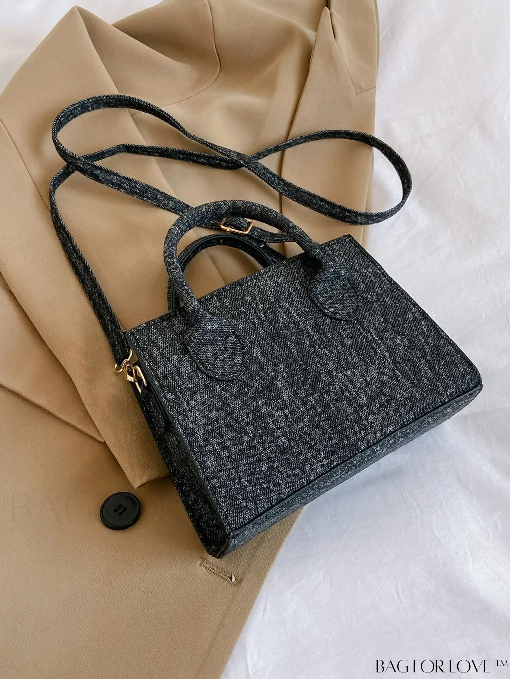 BagForLove - Compact and Trendy Square Bag for Fashionable On-the-Go Style