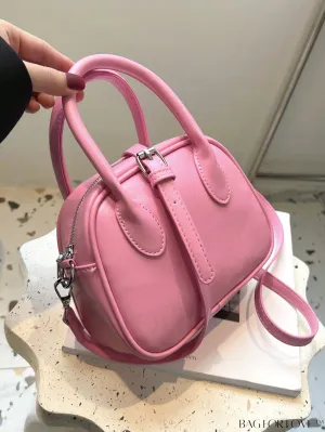 BagForLove - Compact Dual Handle Square Bag in Solid Color