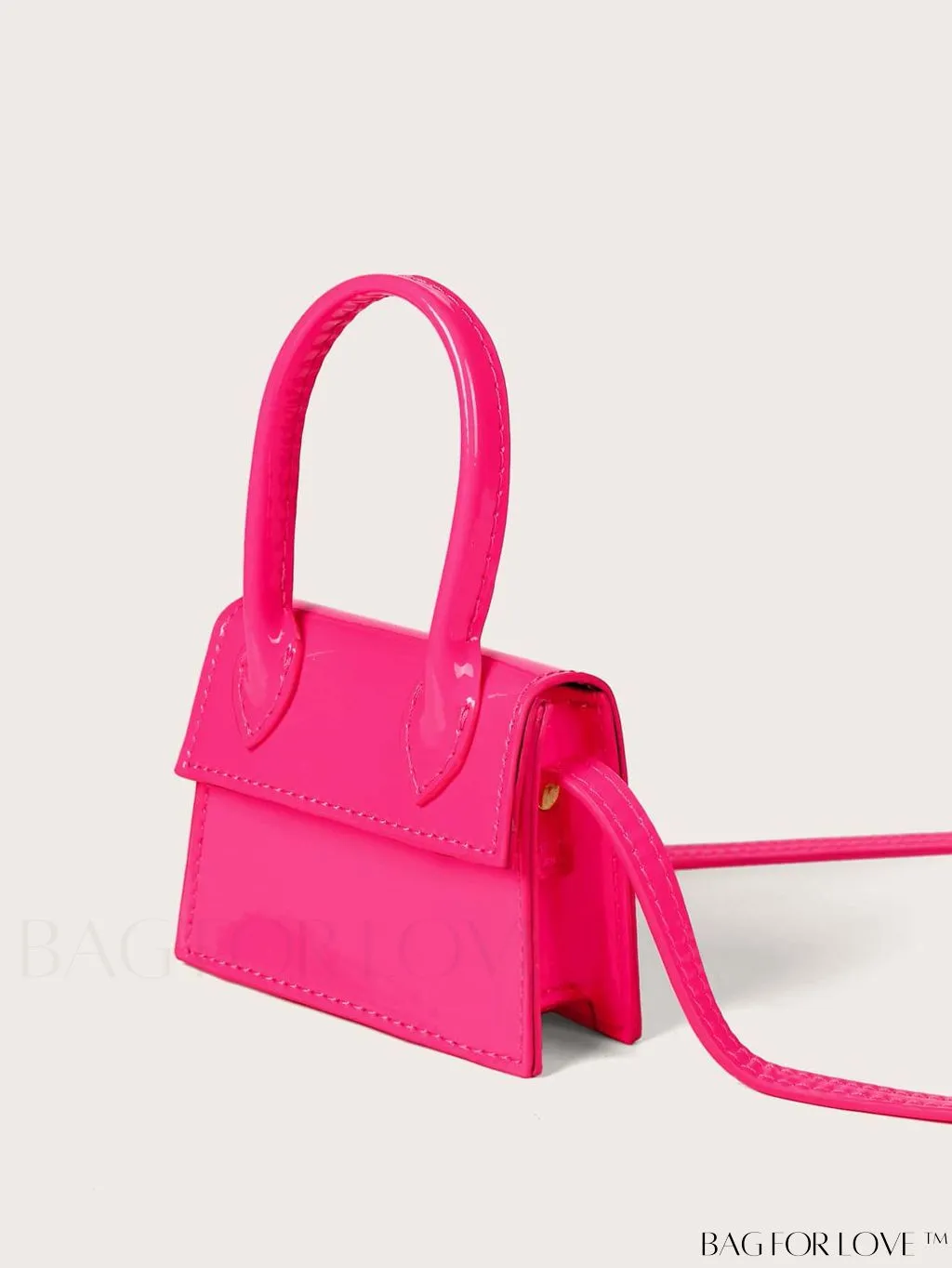 BagForLove - Compact Flap Satchel: Stylish and Functional