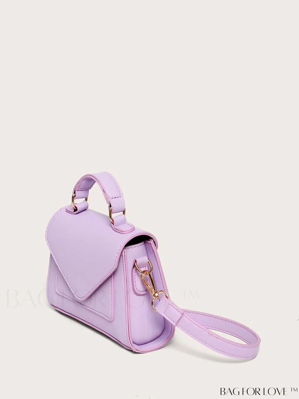 BagForLove - Compact Minimal Flap Satchel - Stylishly Efficient