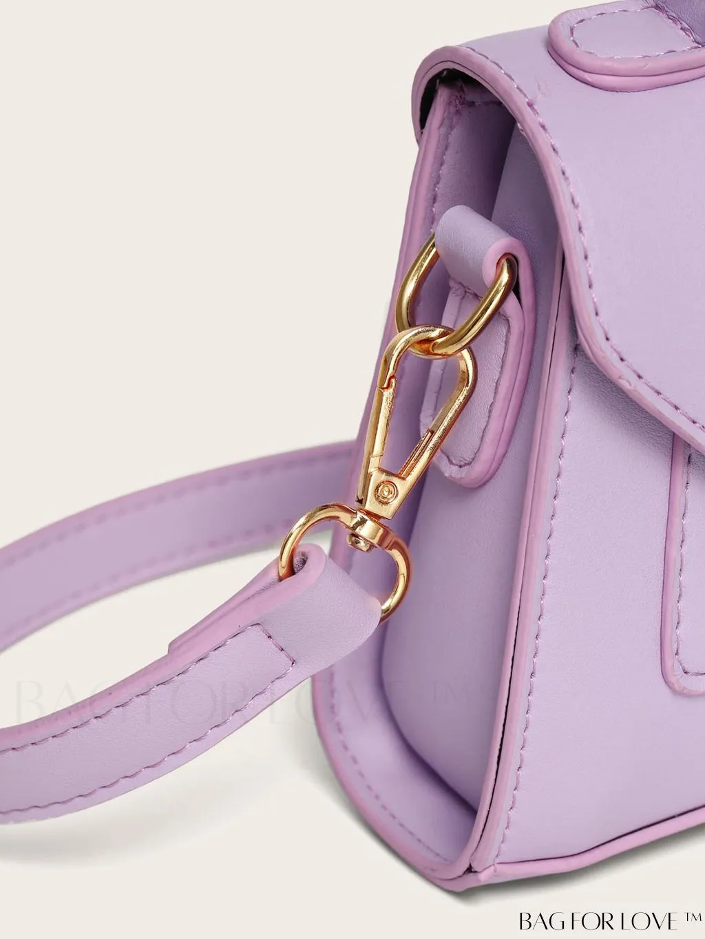 BagForLove - Compact Minimal Flap Satchel - Stylishly Efficient