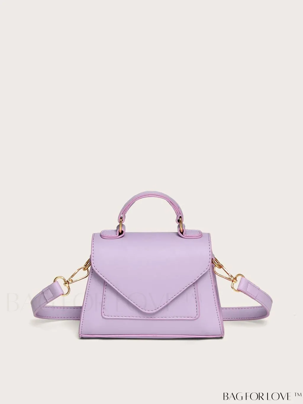 BagForLove - Compact Minimal Flap Satchel - Stylishly Efficient