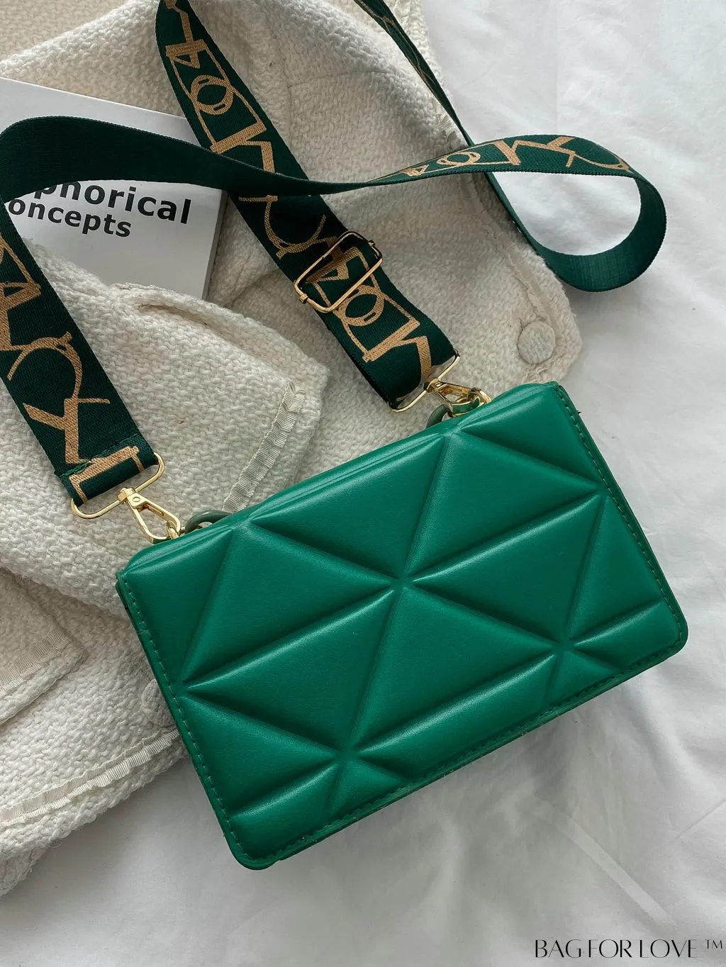 BagForLove - Compact Quilted Satchel: Elegant and Versatile