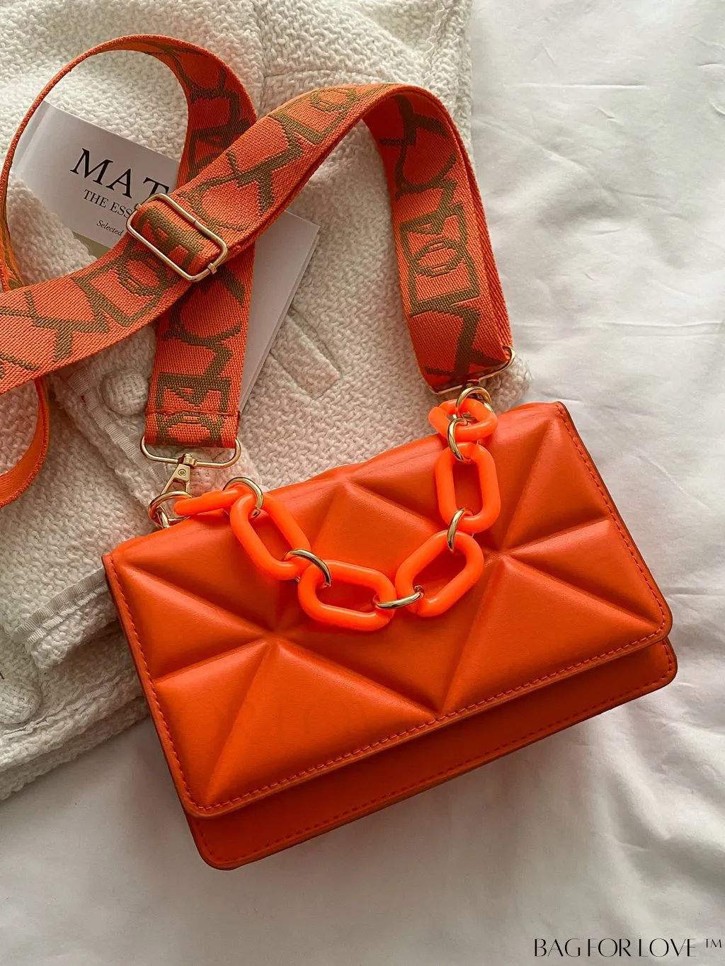 BagForLove - Compact Quilted Satchel: Elegant and Versatile