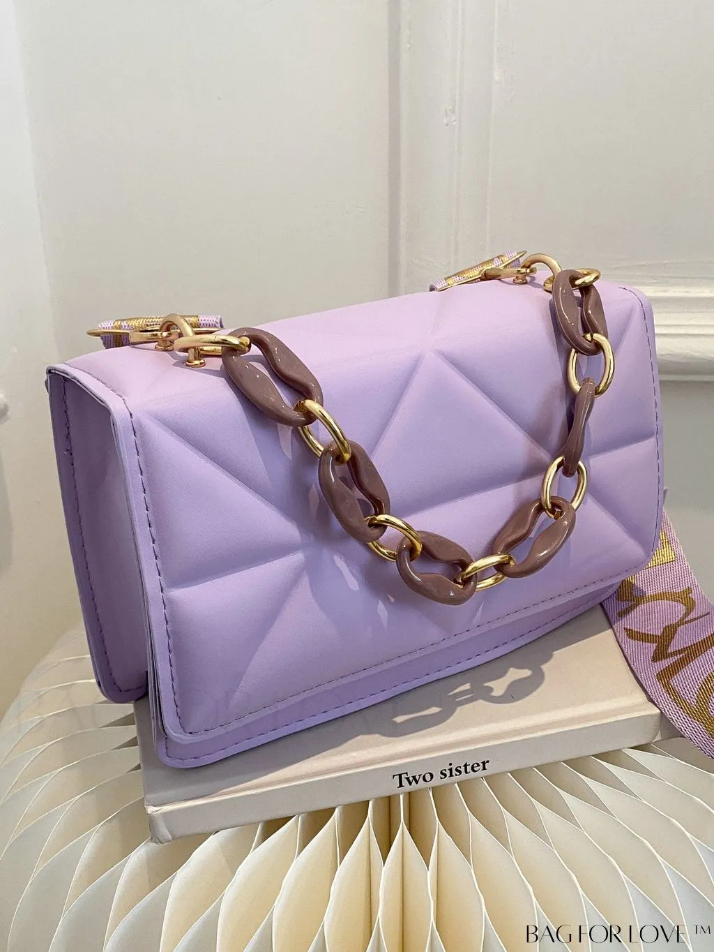 BagForLove - Compact Quilted Satchel: Elegant and Versatile