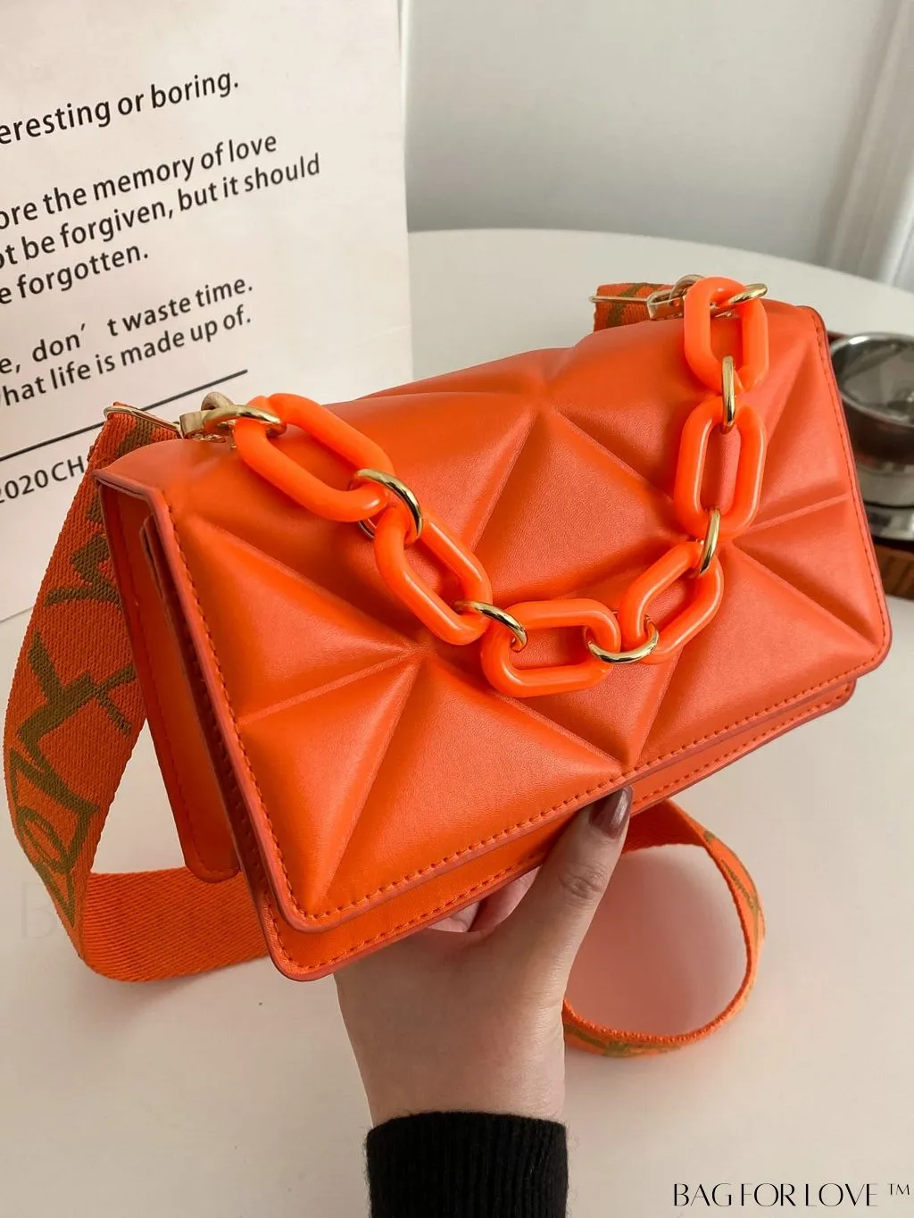 BagForLove - Compact Quilted Satchel: Elegant and Versatile